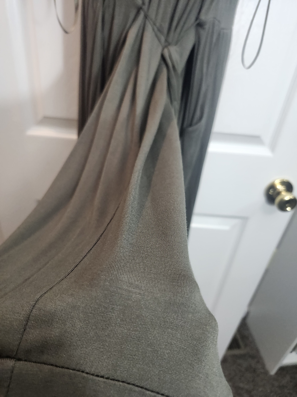 Neutral Maxi Dress Summer Bundle: Striped, Blue,& Charcoal | 3X, 2 NWT, 1 NWOT - Picture 8 of 13